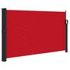vidaXL Toldo lateral retr&aacute;ctil rojo 117x300 cm