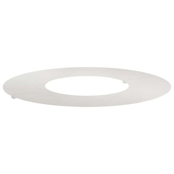 vidaXL adecuado para Anillo de Árbol Plano Plateado Ø30 / 60 cm