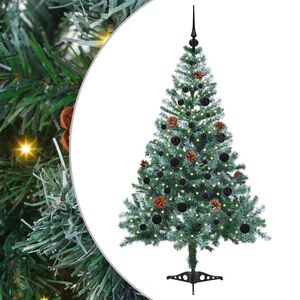vidaXL &Aacute;rbol de Navidad artificial Verde 150 cm PVC y acero