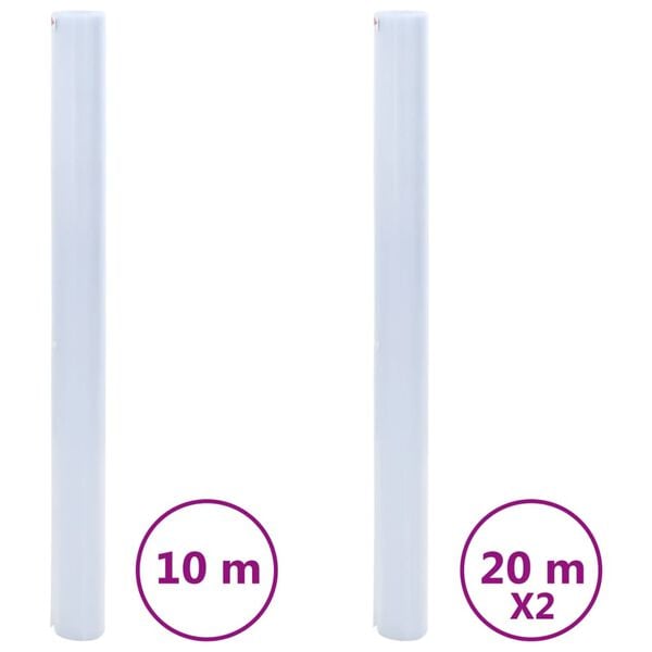 vidaXL L&aacute;minas de ventana esmerilada 3 uds PVC gris