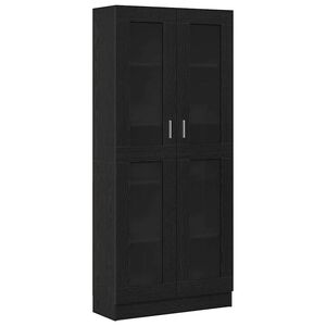 vidaXL Librer&iacute;a Roble negro 82,5 x 30,5 x 185 cm Madera de ingenier&iacute;a
