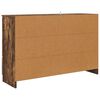 vidaXL Vitrina Roble ahumado 100 x 30 x 65,6 Madera contrachapada