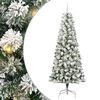 vidaXL &Aacute;rbol de Navidad artificial con ramas articuladas 210 cm