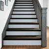 vidaXL Pelda&ntilde;os de escalera 12 uds madera maciza roble marr&oacute;n oscuro