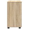 vidaXL Gabinete de Ba&ntilde;o con caj&oacute;n Roble Sonoma 76,5 x 35 x 64 cm