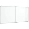 vidaXL Pizarra magn&eacute;tica plegable aluminio 120x60x1,7 cm