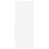 vidaXL Mueble zapatero de madera contrachapada blanco 60x35x92 cm
