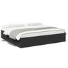 vidaXL Estructura de cama madera de ingenier&iacute;a negra 200x200 cm