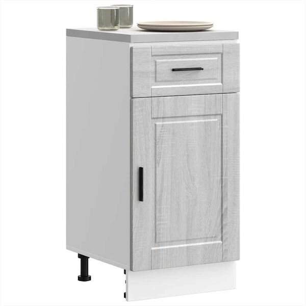vidaXL Mueble bajo de cocina&nbsp;porto gris sonoma madera reconstituida