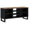 vidaXL Mueble de TV madera mango y madera contrachapada 100x33x46 cm