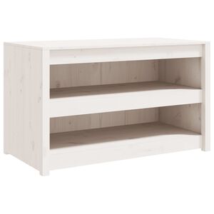 vidaXL Mueble de cocina exterior MEPPEL madera maciza pino blanco 106x55x64cm