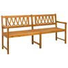 vidaXL Banco de exterior 2 -plazas 180 x 56 x 90 cm