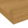 vidaXL Estante de pared 2 pcs Beige 40 x 9 x 3 cm Madera de ingenier&iacute;a