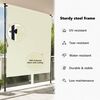 vidaXL Estor enrollable de exterior color crema 150x270 cm