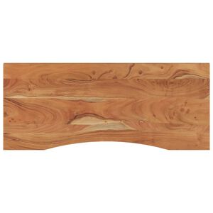 vidaXL Tablero de escritorio rectangular madera acacia 110x50x2,5 cm