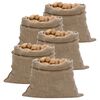 vidaXL Sacos de yute 5 uds 100x110 cm 100% yute 220 g/m&sup2;