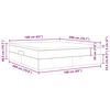 vidaXL Cama con almacenamiento y colch&oacute;n Capuchino 160 x 200 cm