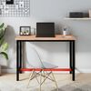 vidaXL Tablero de escritorio madera maciza de haya 115x55x2,5 cm