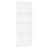 vidaXL Puerta Interior 83 x 202 cm Madera contrachapada Blanco