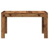 vidaXL Mesa de comedor madera ingenier&iacute;a envejecida 140x74,5x76 cm