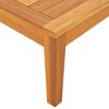 vidaXL Set muebles de jard&iacute;n 2 pzas cojines crema madera de acacia