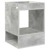 vidaXL Mesa Auxiliar 2 pcs Gris Concreto 40 x 40 x 56 cm