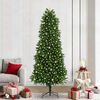 vidaXL &Aacute;rbol de Navidad con 300 LED con soporte Verde 240 cm PE