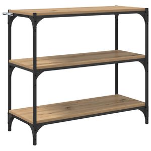 vidaXL Estanter&iacute;a para libros 3 niveles 80 x 33 x 70,5 cm