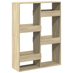 vidaXL Estanter&iacute;a de madera de ingenier&iacute;a roble Sonoma 100x33x135 cm