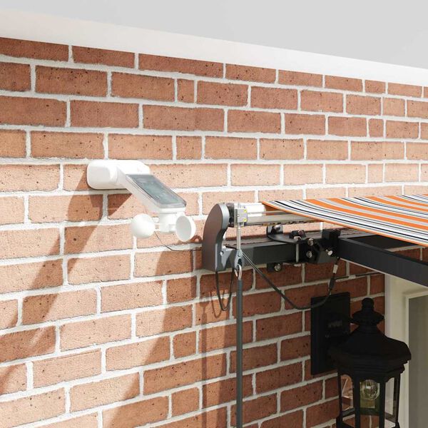 vidaXL Toldo Retr&aacute;ctil Multicolor 500 x 300 cm Tela y Metal