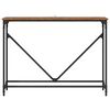 vidaXL Mesa Consola Manual Madera envejecida 102 x 23 x 75 cm