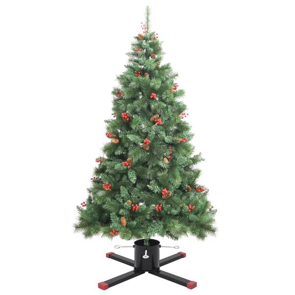 vidaXL Soporte para &aacute;rbol de Navidad negro 61x61x15,5 cm
