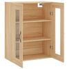 vidaXL Armario de pared madera ingenier&iacute;a roble Sonoma 69,5x34x90 cm