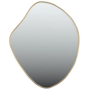 vidaXL Espejo de pared dorado 50x40 cm