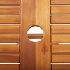 vidaXL Comedor de jard&iacute;n plegable 5 piezas de madera maciza de acacia