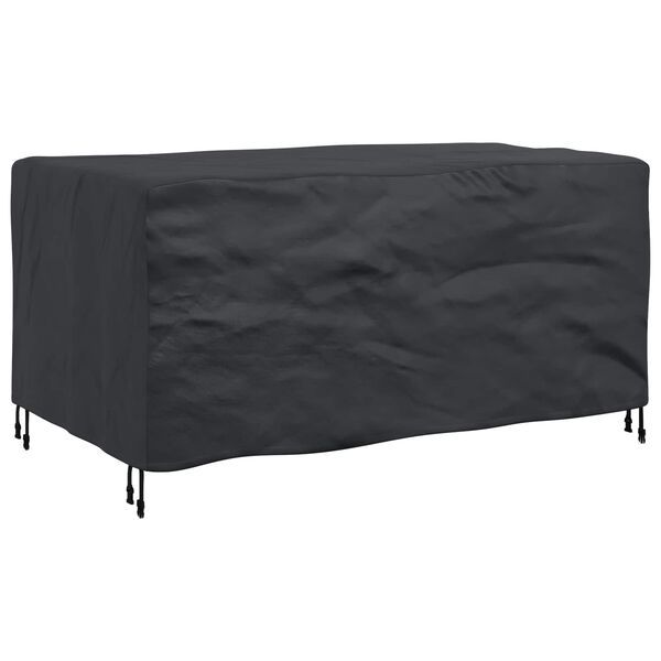 vidaXL Funda para muebles Liso Negro 160 x 100 x 70 cm 210D