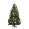 vidaXL &Aacute;rbol de Navidad artificial Verde 240 cm PVC y Metal