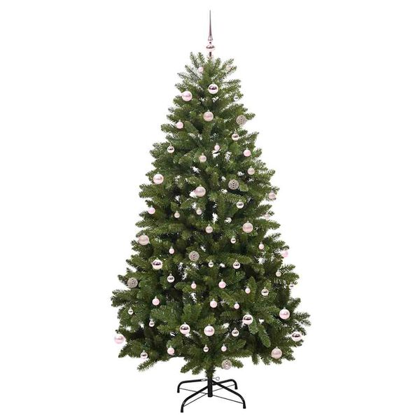vidaXL &Aacute;rbol de Navidad artificial Verde 240 cm PVC y Metal
