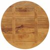 vidaXL Tablero de mesa redondo madera maciza de mango &Oslash; 70x3,8 cm