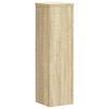 vidaXL Soportes de plantas 2 uds madera roble Sonoma 17x17x60 cm