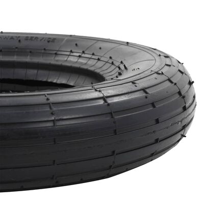 vidaXL Neumático para carretilla caucho 3.50-8 4PR