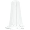 vidaXL Mosquitera para sombrilla 220 malla blanca &Phi;300x230 cm