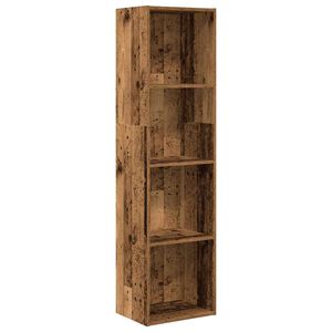 vidaXL Estanter&iacute;a madera de ingenier&iacute;a color envejecido 40x30x152 cm