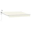 vidaXL Toldo Retr&aacute;ctil El&eacute;ctrico Crema 2,5 x 2 m