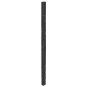 vidaXL Membrana para malezas PP negra 2x200 m