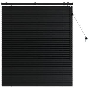 vidaXL Persiana veneciana Negro 115 x 130 cm 35 mm