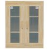 vidaXL Armario colgante de pared roble Sonoma 69,5x34x90 cm