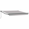 vidaXL Toldo retr&aacute;ctil Gris Claro 300 x 250 x 165 cm