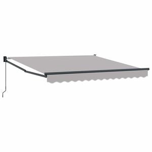 vidaXL Toldo retr&aacute;ctil Gris Claro 300 x 250 x 165 cm