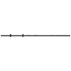 vidaXL Kit mini puerta corredera de armario acero carbono 183 cm